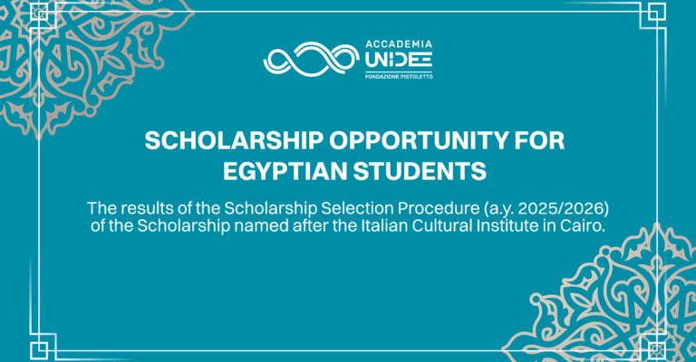 The results of the applications for scholarships for Egyptian students have been released, thanks to the collaboration of the Italian Cultural Institute in Cairo.